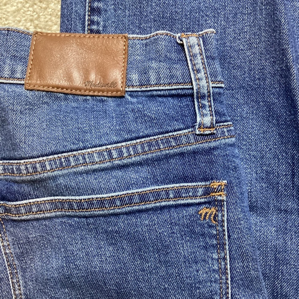 Madewell The Slim Boyjean in Eames Wash Jeans Denim Relaxed Midrise 26 Soft - Picture 11 of 11